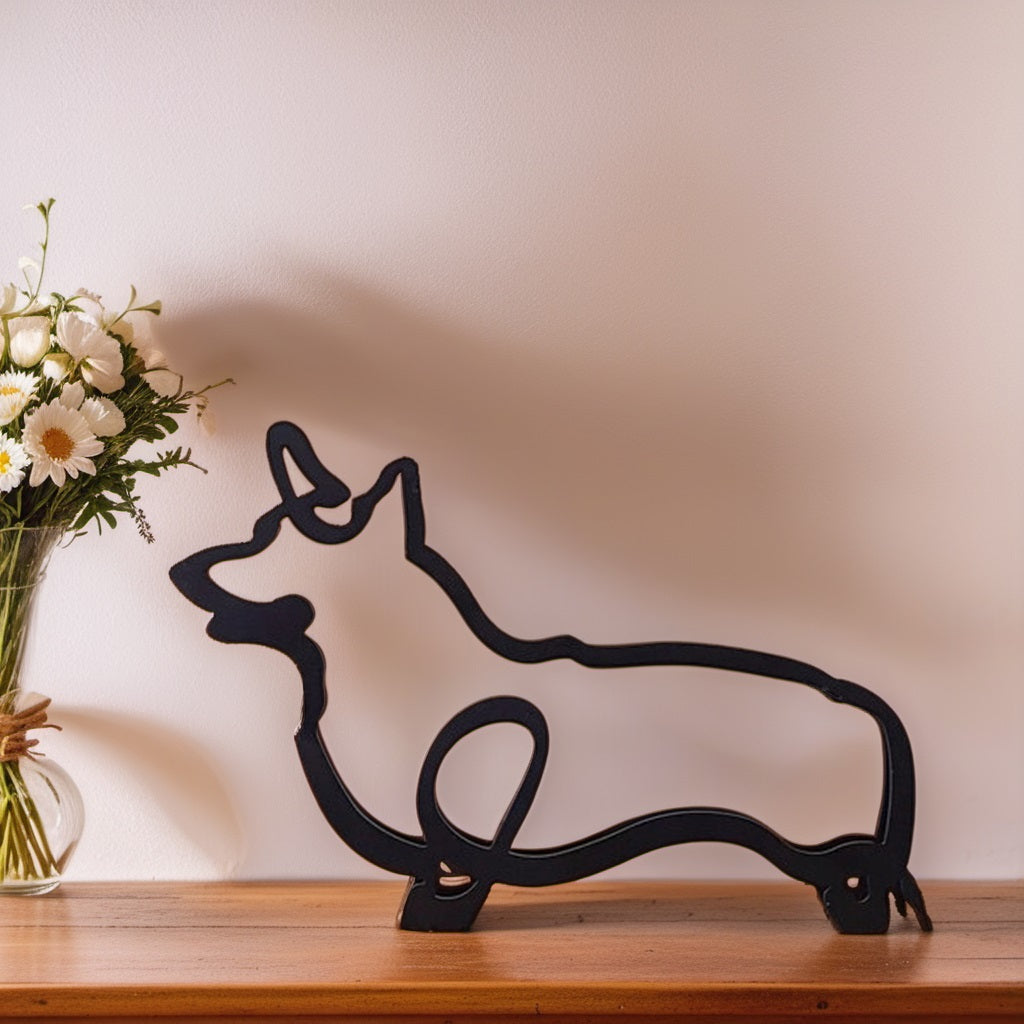 Unique Dog Figurines - Modern Pet Decor