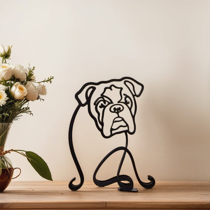 Unique Dog Figurines - Modern Pet Decor