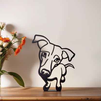 Unique Dog Figurines - Modern Pet Decor