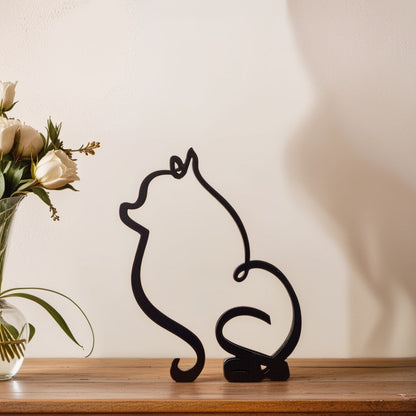 Unique Dog Figurines - Modern Pet Decor
