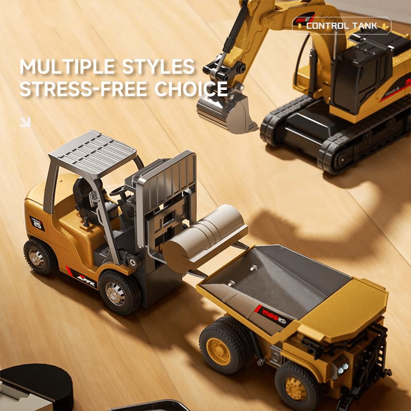 Befez BuildMaster Mini RC Set Kids Remote Control Trucks