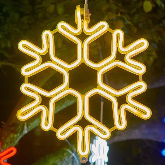 Winter Wonderland Snowflake LED Lamp - Befez