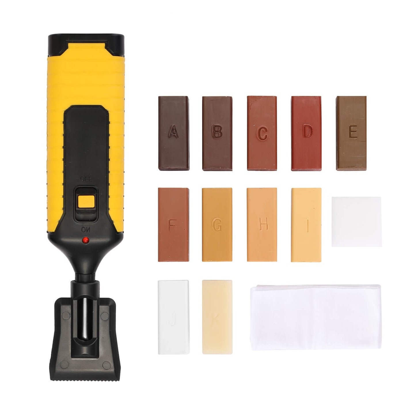 Wood Furniture Restoration Kit with Wax & Heat Tool