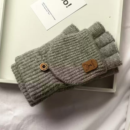 Befez | Men's Thermal Fingerless Gloves - Insulated and Cozy