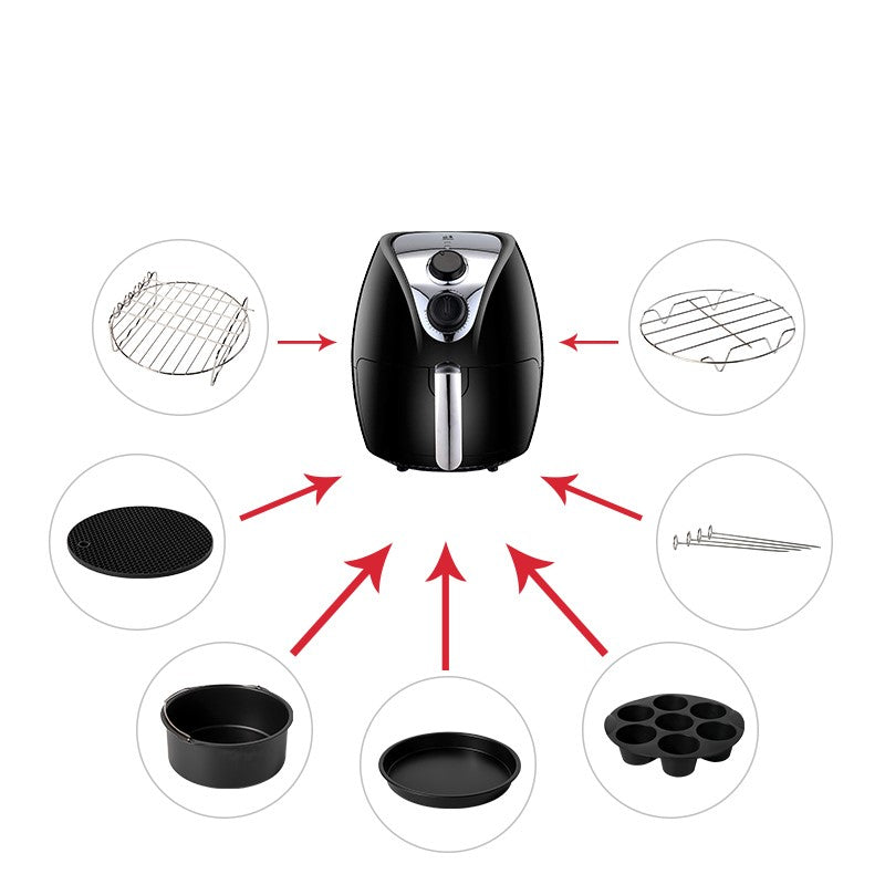 Premium Air Fryer Accessory Kit for Home Cooking