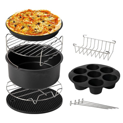 Premium Air Fryer Accessory Kit for Home Cooking - Befez