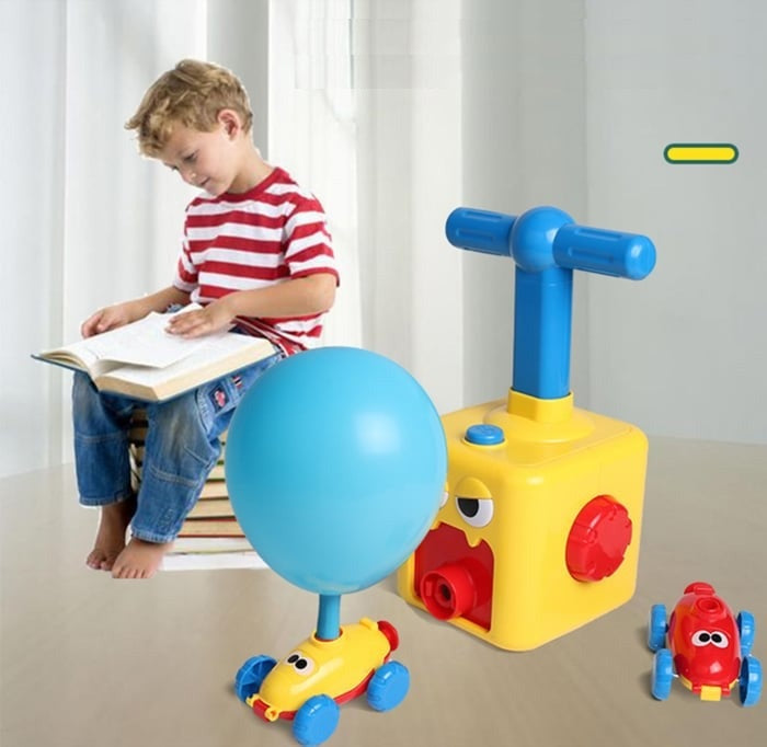 Fast Air Powered Balloon Car Toy