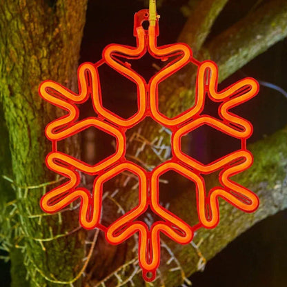 Winter Wonderland Snowflake LED Lamp