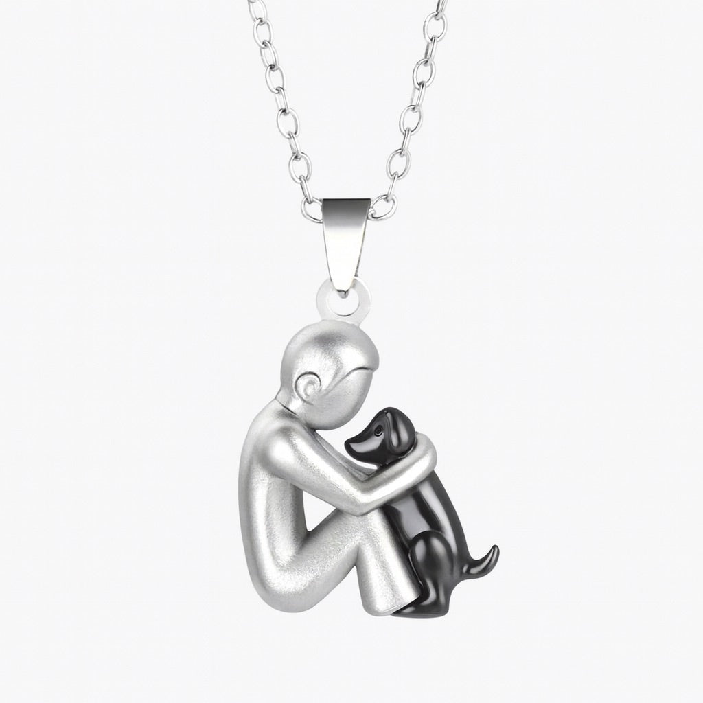 Beautiful Sterling Silver Drop Pendant Necklace