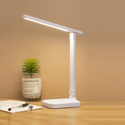 Versatile LED Office Lamp with Touch Control and USB Port