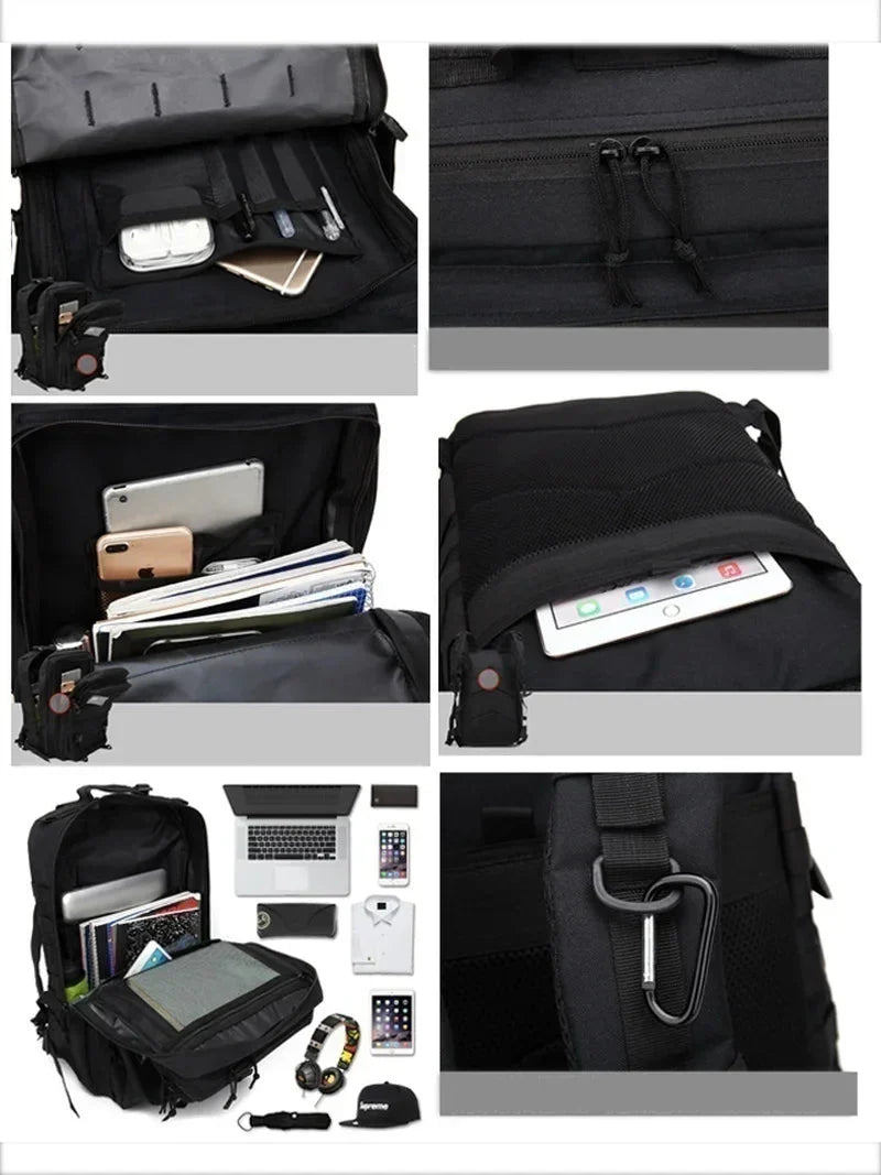 Waterproof 50L Hiking Backpack for Outdoor Travel