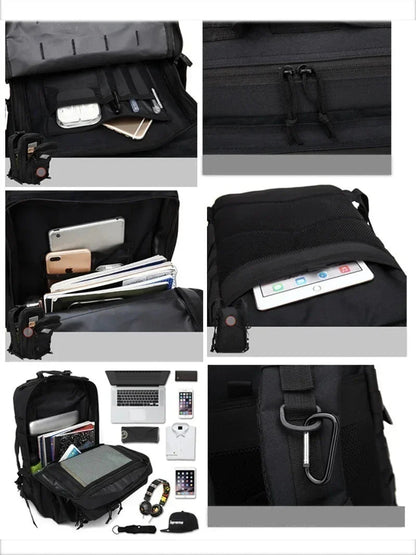 Waterproof 50L Hiking Backpack for Outdoor Travel