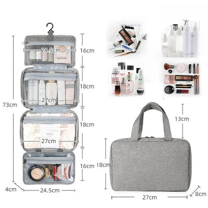 Waterproof Hanging Travel Toiletry Kit Bag