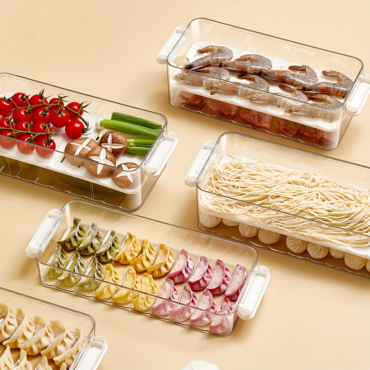 Premium Fresh Food Fridge Storage Organizer