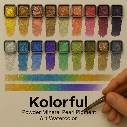 Vibrant Colorful Glitter Nail Polish