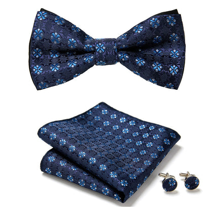 Classic Bow Tie Three Piece Suit Set