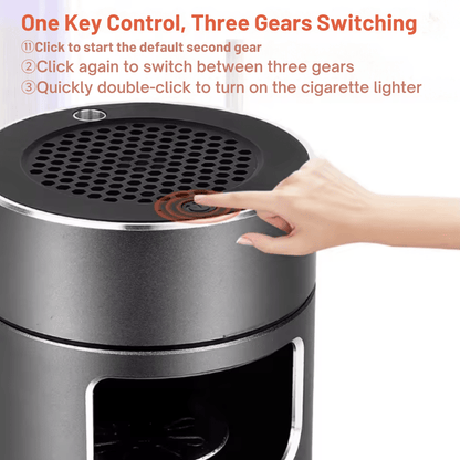 Portable Electric Ashtray with Rechargeable Filter