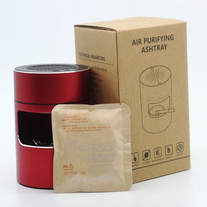 Portable Electric Ashtray with Rechargeable Filter