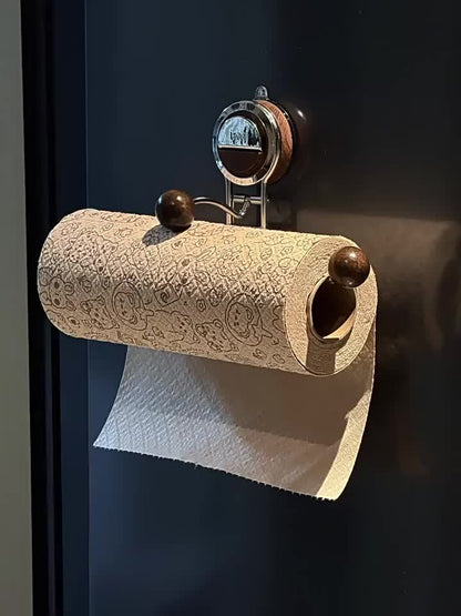 Sticky Mount Paper Towel Holder Stainless Steel