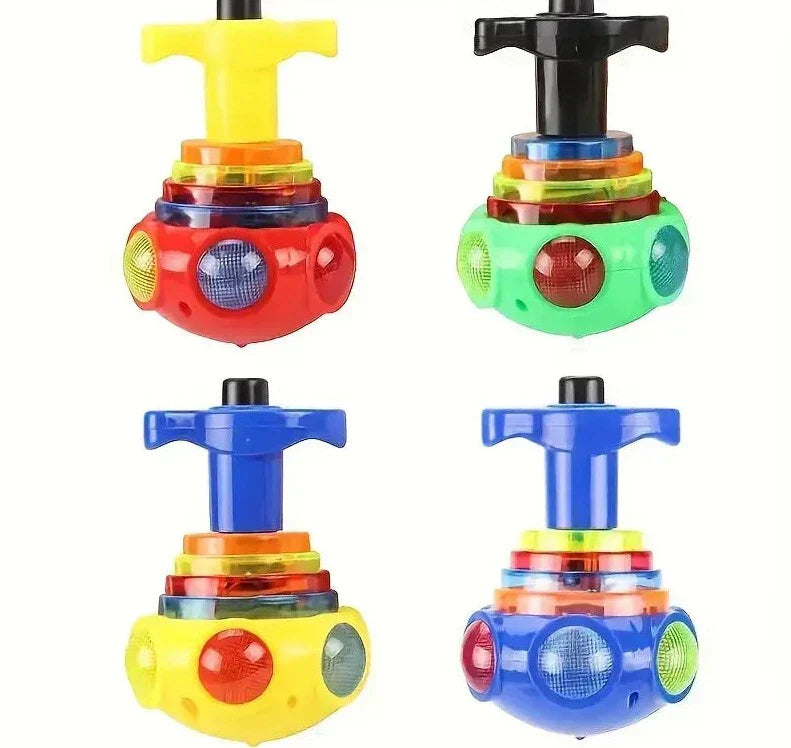 Colorful LED Spinning Top Lamp - Befez