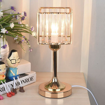 Clear Glass Nordic Style Table Lamp