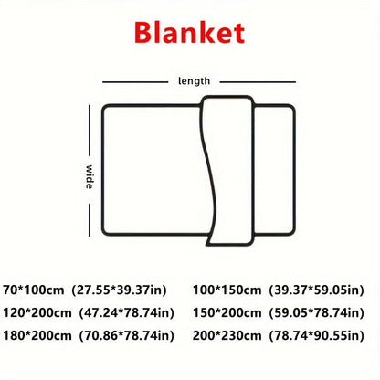 Soft Gray Plush Throw Blanket