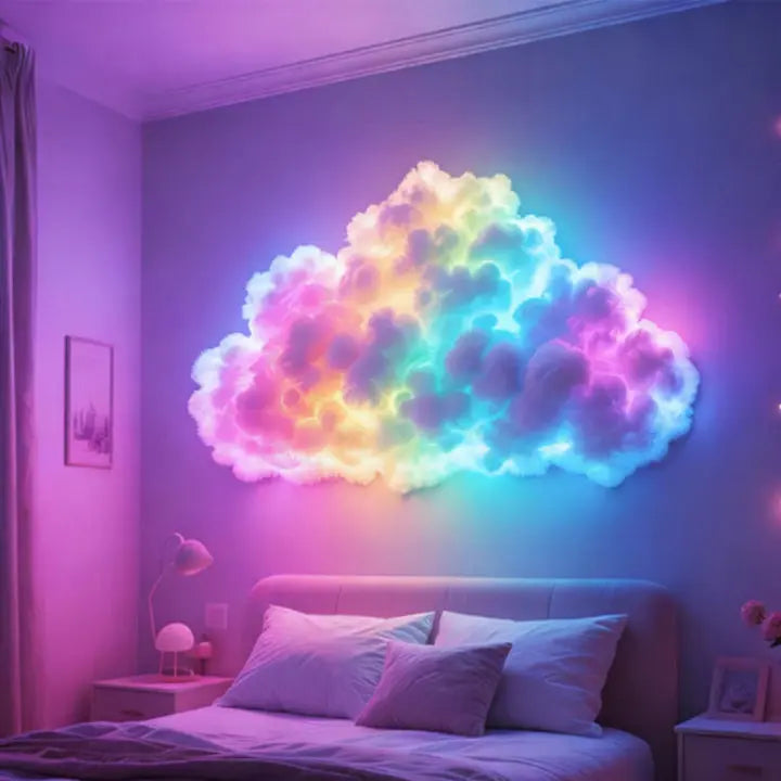 Colorful Cloud LED Night Light