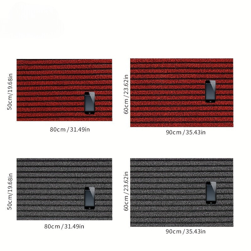 Waterproof All Season Door Mat for Indoor Outdoor Use
