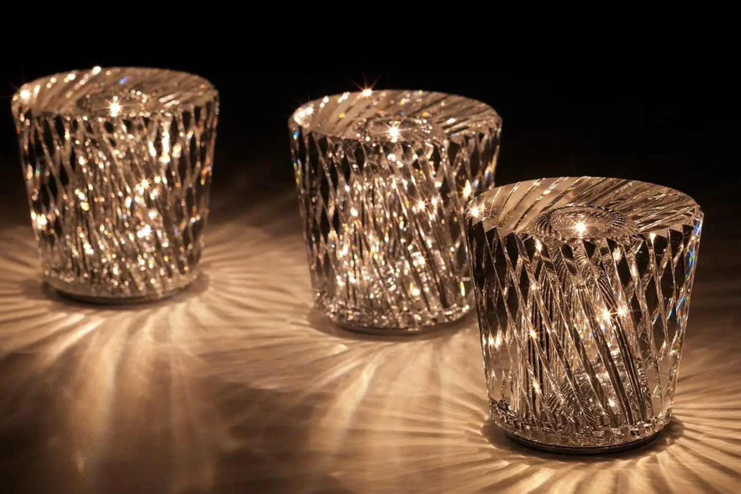 Sparkling Crystal LED Table Lamp
