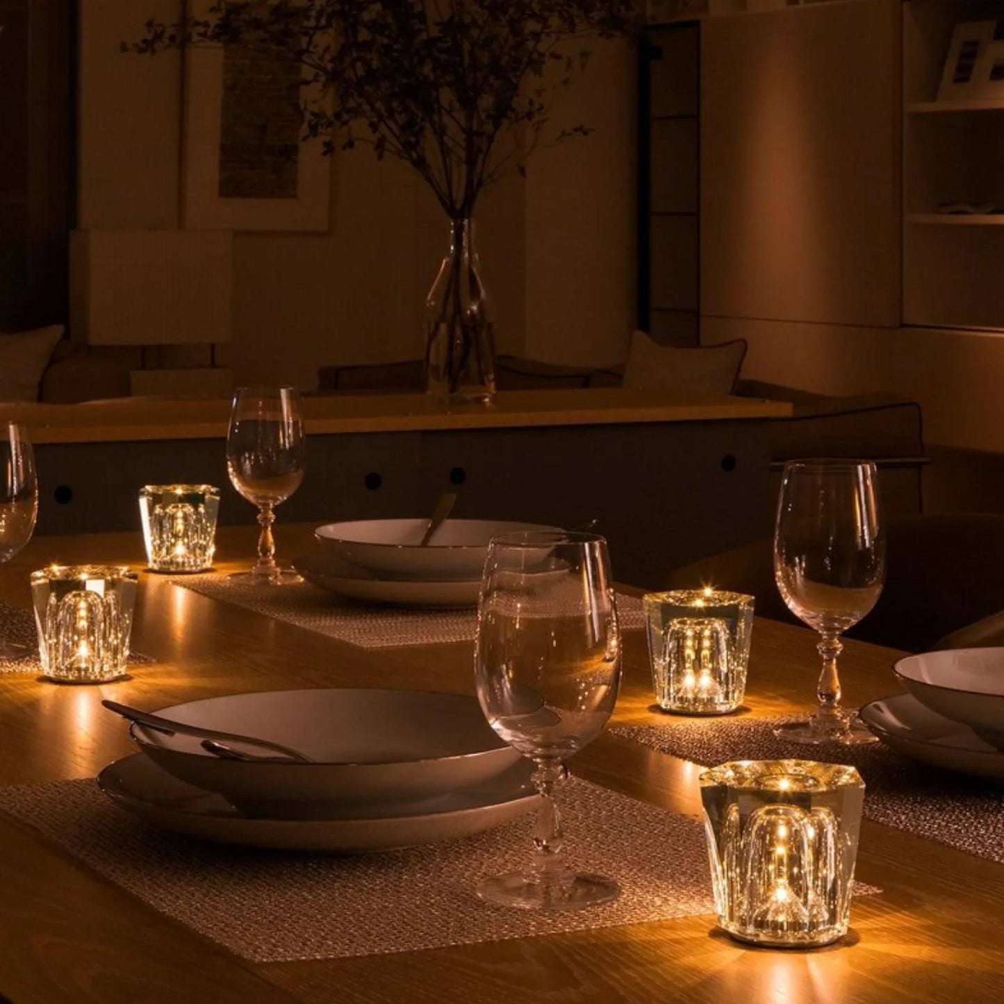 Sparkling Crystal LED Table Lamp