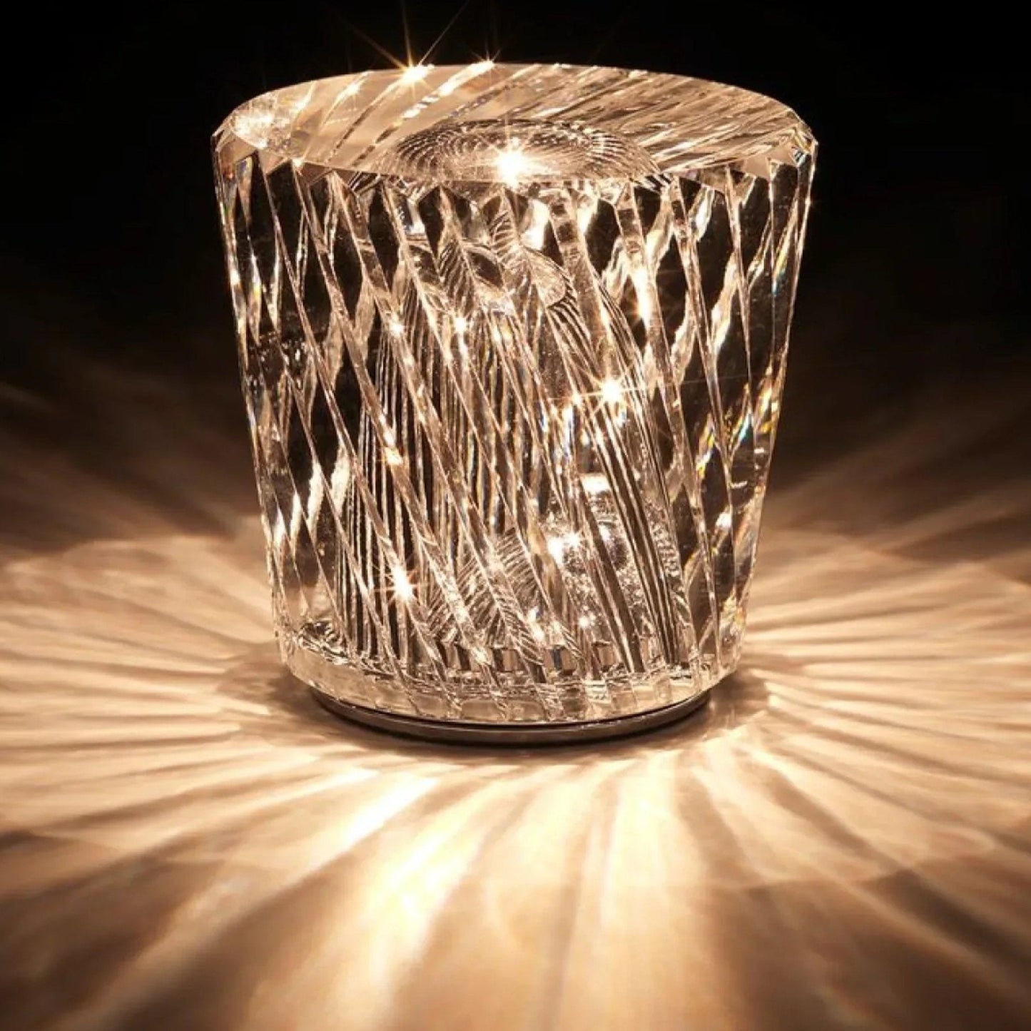 Sparkling Crystal LED Table Lamp