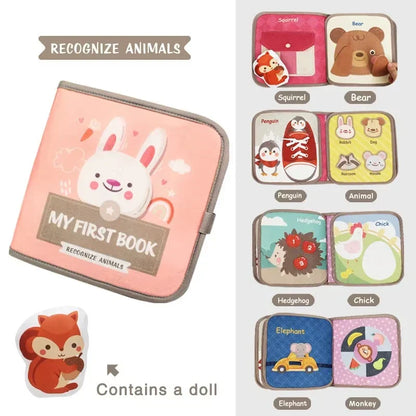 Befez | Sensory Baby Book - Interactive Touch & Feel Toy