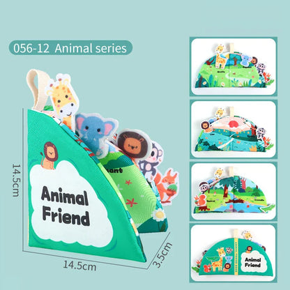 Befez | Sensory Baby Book - Interactive Touch & Feel Toy
