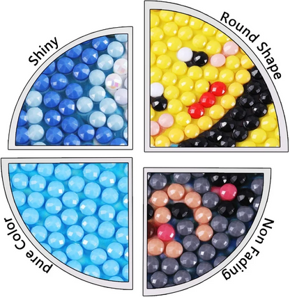 Befez | Fun Diamond Painting Kit for Children