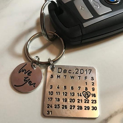 Mini Daily Planner Keychain