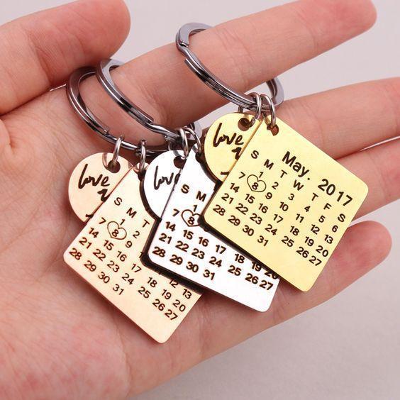 Mini Daily Planner Keychain