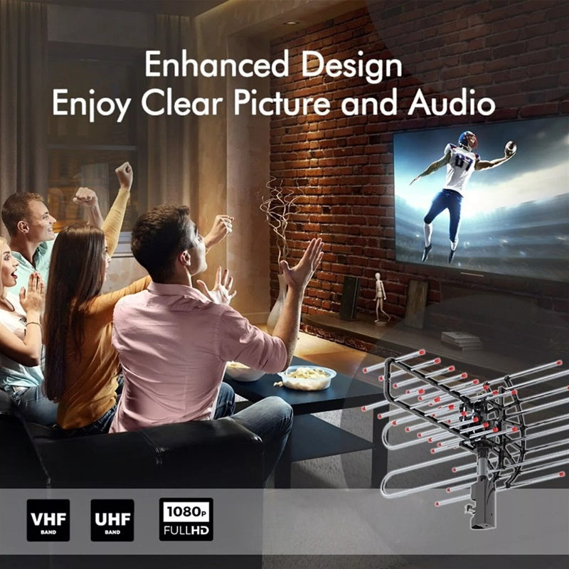 Befez | Amplified Outdoor HDTV Antenna with Stronger Signal
