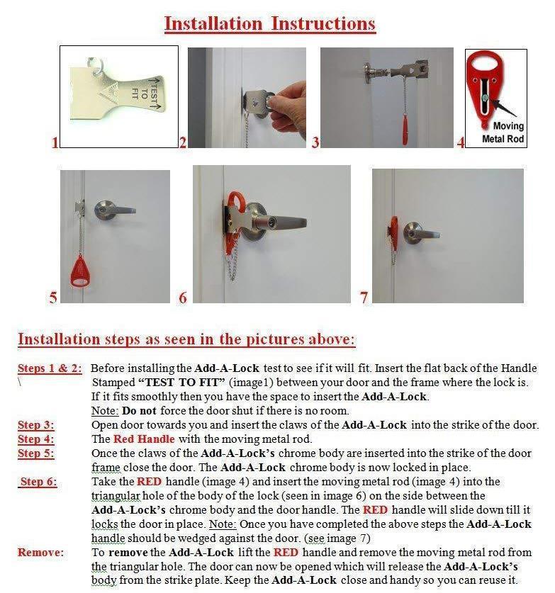 Compact Personal Security Lock