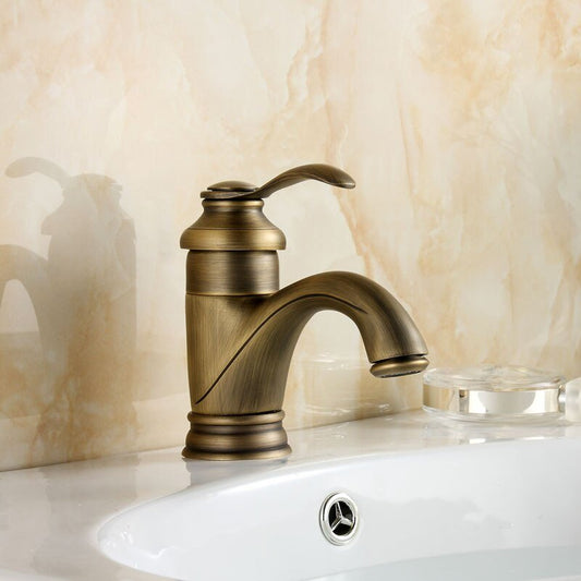 Classic Gold Bathroom Faucet Sink Mixer Tap - Befez