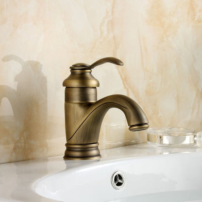 Classic Gold Bathroom Faucet Sink Mixer Tap