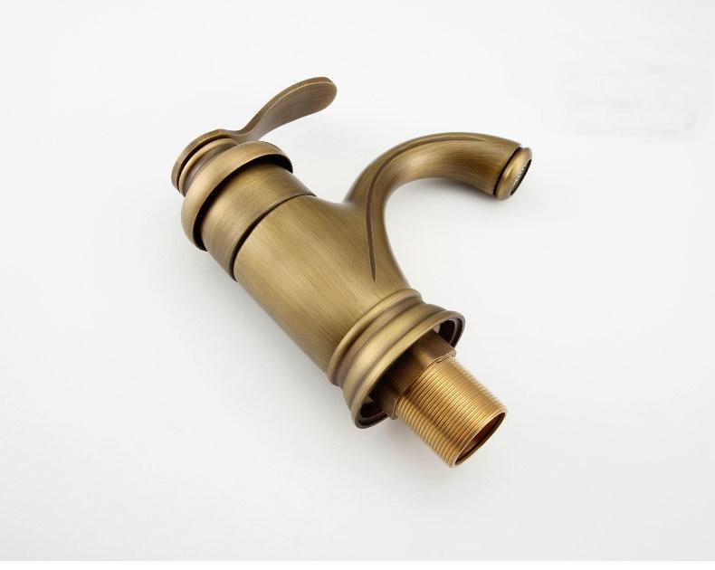 Classic Gold Bathroom Faucet Sink Mixer Tap