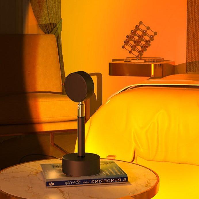 Colorful Sunset Projection Table Lamp