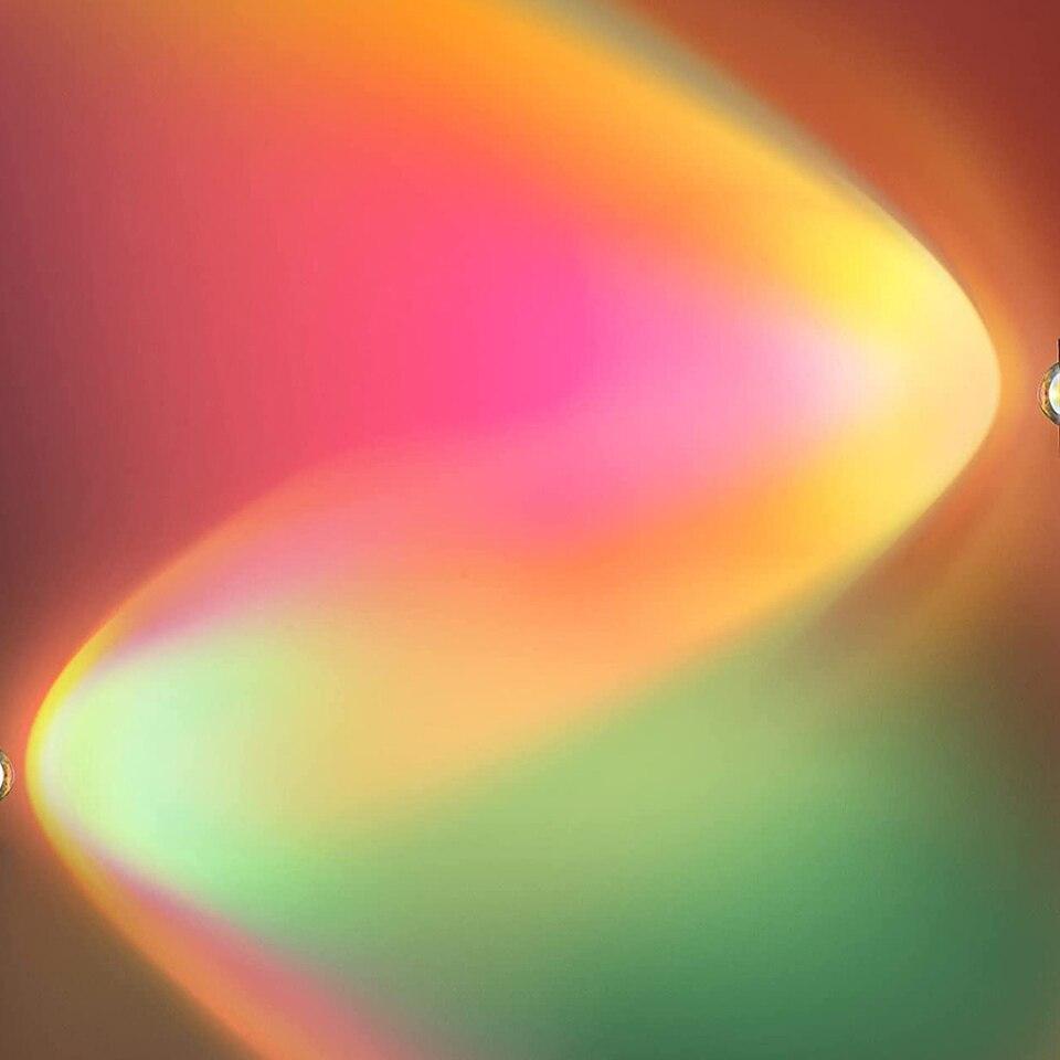 Colorful Sunset Projection Table Lamp