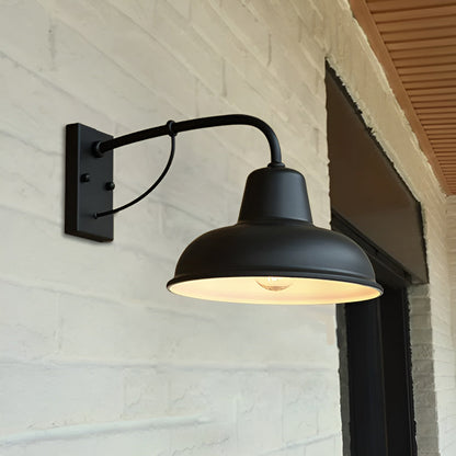 Rustic Metal Outdoor Wall Light