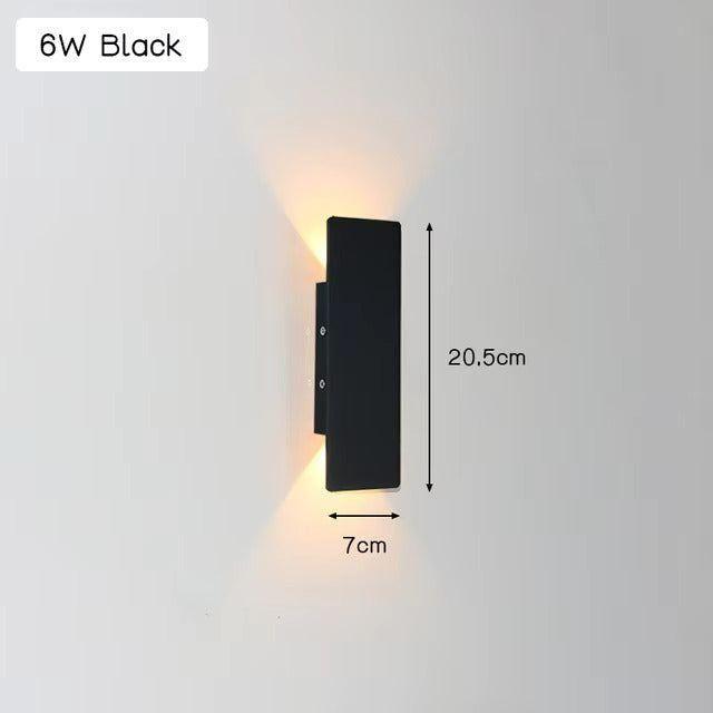 Befez Outdoor Modern Aluminum LED Wall Lamp