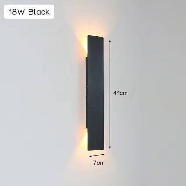 Befez Outdoor Modern Aluminum LED Wall Lamp