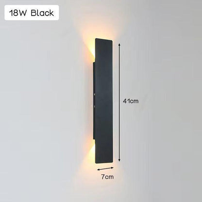 Befez Outdoor Modern Aluminum LED Wall Lamp