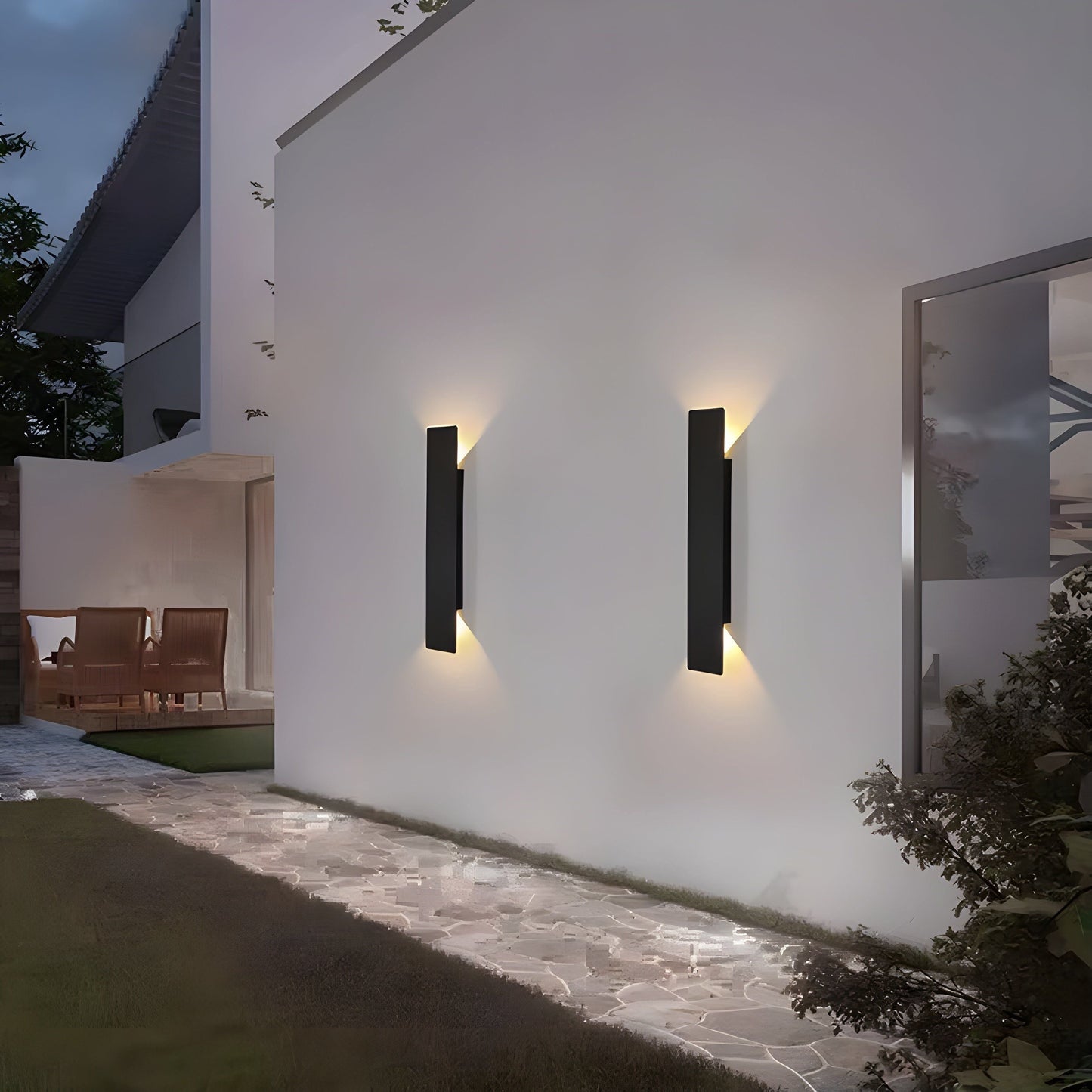 Befez Outdoor Modern Aluminum LED Wall Lamp