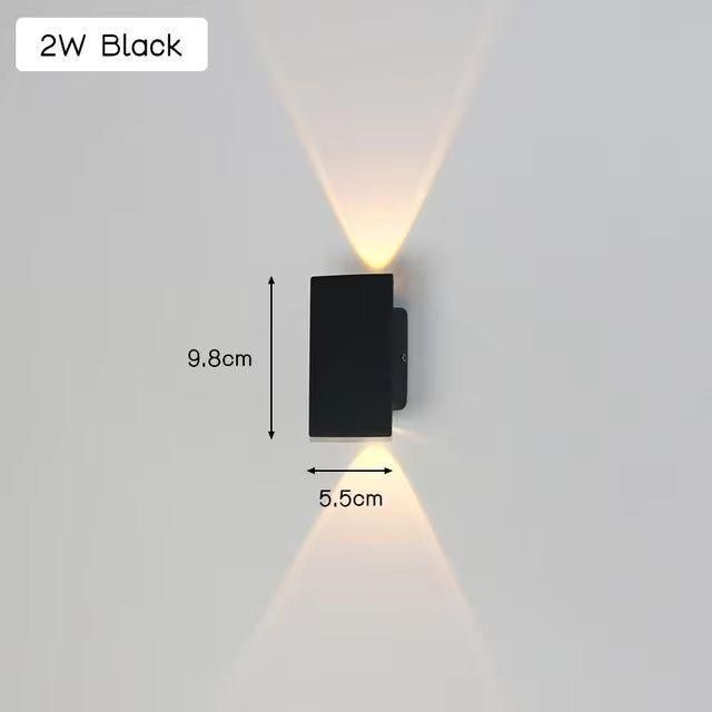 Befez Outdoor Modern Aluminum LED Wall Lamp