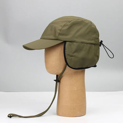 Warm Fleece Beanie with Ear Covers